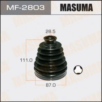 Пыльник ШРУСа MF-2803 HILUX SURF/ #N180/ LAND CRUISER PRADO/ #J90 front in MASUMA MF2803