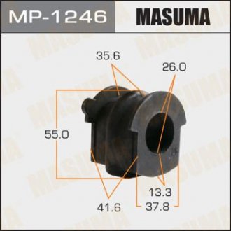 Втулка стабилизатора /rear/ PATHFINDER, MURANO / R52R, Z52R [уп.2] MASUMA MP1246 (фото 1)