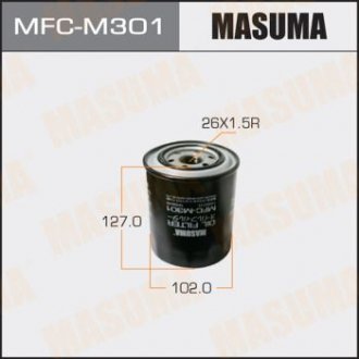 Масляний фільтр C306J LHD MITSUBISHI/ PAJERO SPORT, L200/ KH4W, KB4T MASUMA MFCM301 (фото 1)