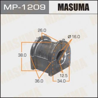 Втулка стабілізатора /rear/ OUTLANDER, ASX / GF6W, GA6W [уп.2] MASUMA MP1209 (фото 1)