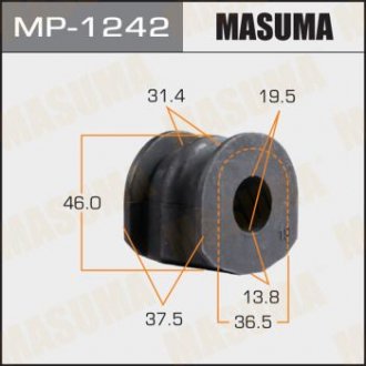 Втулка стабілізатора /rear/ TEANA, MURANO / J31, Z50 [уп.2] MASUMA MP1242