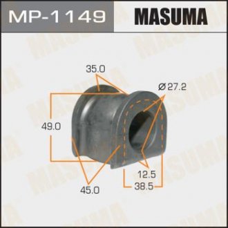 Втулка стабилизатора /front/ ACCORD TOURER 2003- [уп.2] MASUMA MP1149 (фото 1)