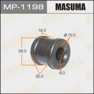 Втулка стабилизатора /rear/ LAND CRUISER/ UZJ200L [уп.2] MASUMA MP1198 (фото 1)