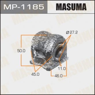 Втулка стабилизатора /front/ CROSSTOUR / TF2 [уп.2] MASUMA MP1185 (фото 1)