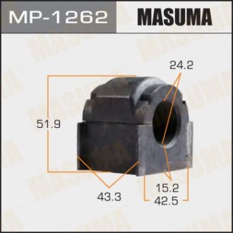 Втулка стабілізатора /front/ CX-7 / ER# 11- [уп.2] MASUMA MP1262 (фото 1)
