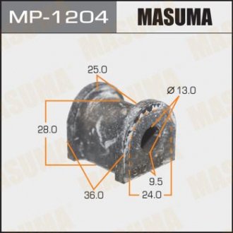 Втулка стабилизатора /rear/ CR-V / RD1, RD2 [уп.2] MASUMA MP1204