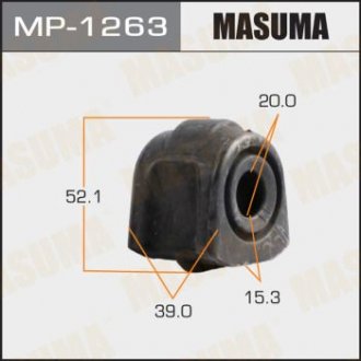 Втулка стабілізатора /front/ OUTBACK / B15 [уп.2] MASUMA MP1263