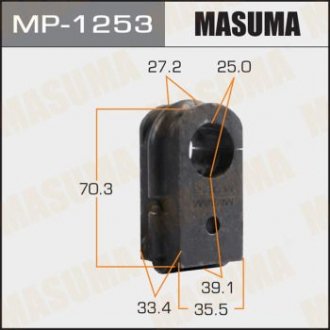 Втулка стабілізатора /front/ MURANO/ Z50 [уп.2] MASUMA MP1253 (фото 1)