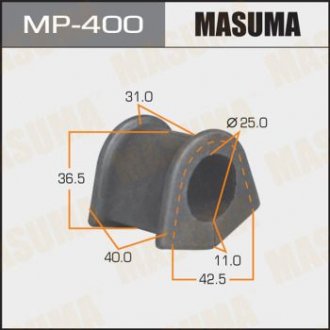 Втулка стабілізатора [уп.2] /front/ Corolla #E10# MASUMA MP400 (фото 1)