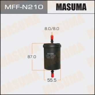Паливний фільтр QASHQAI, PATHFINDER, NAVARA 08- MASUMA MFFN210