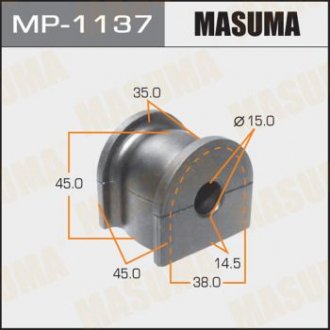 Втулка стабілізатора [уп.2] /rear/ ACCORD 08- MASUMA MP1137 (фото 1)