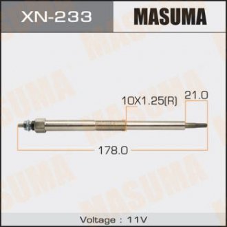 Свеча накаливания CP-72 /YD25 (1/10/100) MASUMA XN233
