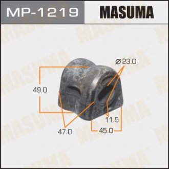 Втулка стабілізатора /front/ CIVIC [уп.2] MASUMA MP1219 (фото 1)