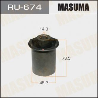 Сайлентблок NISSAN/ PATHFINDER/ R51M rear MASUMA RU674