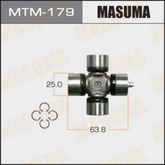Крестовина 25x63.8 аналог MTM-181 MASUMA MTM179 (фото 1)