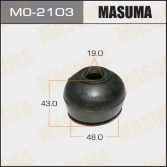 Кульовий пильовик (уп 10шт) 20х48х43 MASUMA MO2103