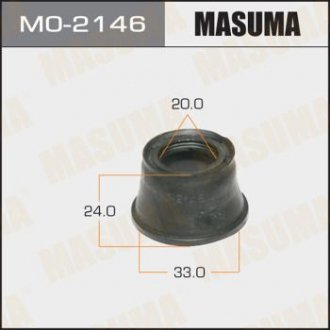 Кульовий пильовик (уп 10шт) 20x33x24 MASUMA MO2146 (фото 1)