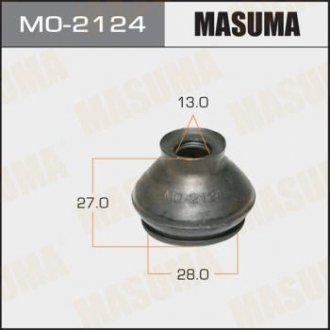 Кульовий пильовик (уп 10шт) 13x28x27 MASUMA MO2124 (фото 1)