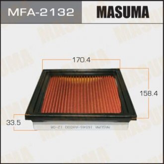 Воздушный фильтр A-2009 (1/40) Пропитка MASUMA MFA2132 (фото 1)