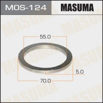 Кільце глушника 55 х 70 (уп.20 шт) MASUMA MOS124 (фото 1)