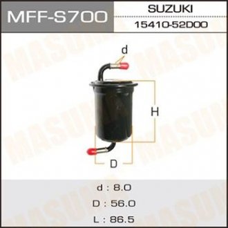 Топливный фильтр высокого давления MASUMA MFFS700