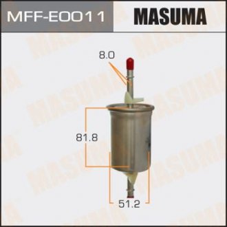 Паливний фільтр MAZDA 3 / FORD MASUMA MFFE0011