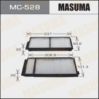 Салонный фильтр AC-405E (1/40) MASUMA MC528
