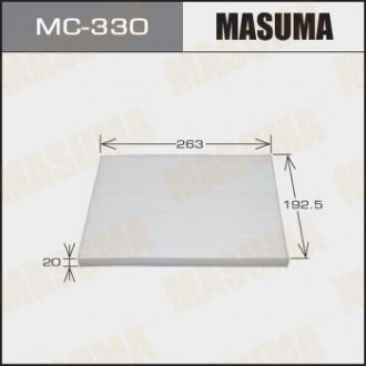 Салонний фільтр AC-207E (1/40) MASUMA MC330 (фото 1)