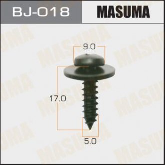 Саморіз 5x17 мм, уп.10шт MASUMA BJ018