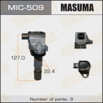 Катушка зажигания, CR-V/ RM1 MASUMA MIC509 (фото 1)