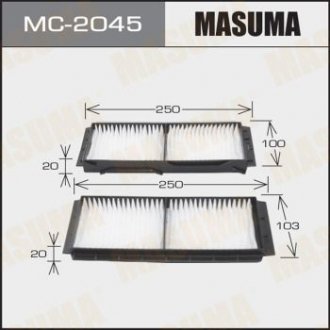 Салонный фильтр (1/40) MASUMA MC2045 (фото 1)