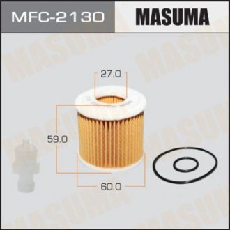 Масляний фільтр O-119 MASUMA MFC2130 (фото 1)
