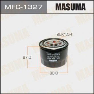Масляный фильтр C-316 MASUMA MFC1327 (фото 1)