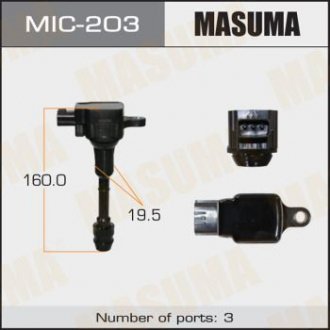 Катушка зажигания, MASUMA MIC203 (фото 1)