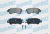 Колодки передние, 03- (тип Bosch) SAMKO 5SP802 (фото 1)