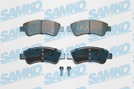 Колодки передние, 03- (тип Bosch) SAMKO 5SP802
