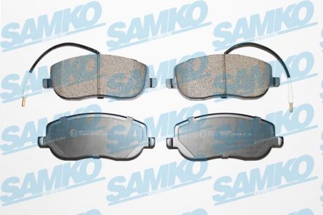 Колодки передні, 2.0JTD/Hdi 04- SAMKO 5SP831