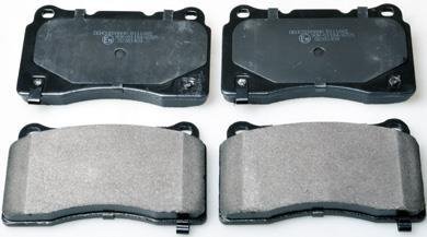 Тормозные колодки дисковые передние Mitsubishi Lancer/Subaru Impreza/Opel Insignia 2.0-2.8 00- Denckermann B111265 (фото 1)