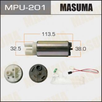 Бензонасос, з фільтром сіткою MPU-001. Nissan V=1500-1800 MASUMA MPU201