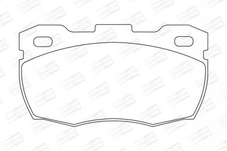 Гальмівні колодки CHAMPION 571827CH