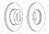 Диск тормозной передний (кратно 2шт.) BMW 1 (06-12), 1 (03-13), 3 (04-12), Z4 (0 CHAMPION 562342CH (фото 1)