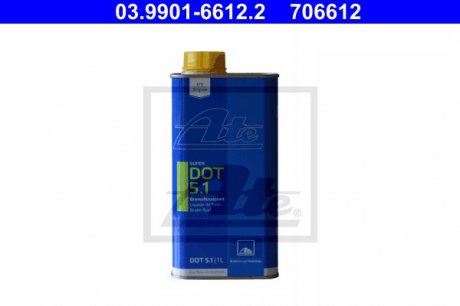 Тормозная жидкость Super DOT5.1 1L ATE 03990166122 (фото 1)