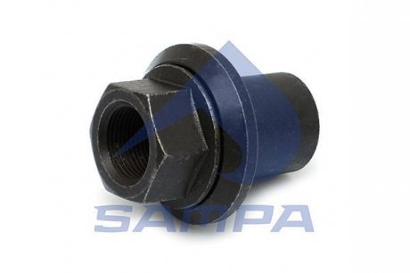 Гайка М22х1,5/h=27/62/ключ-32/качество: 10/с юбкой SAMPA 020.458