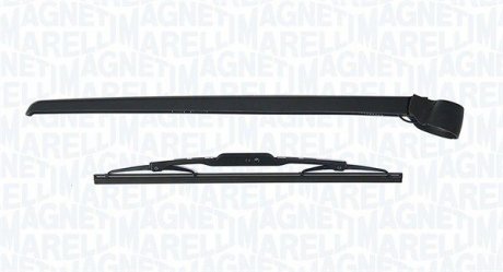 VW Щетка стеклоочистителя з рычагом задняя 330мм AUDI Q7 05- MAGNETI MARELLI 000723180307