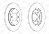 Гальмівний диск задній Citroen Saxo, Xsara / Peugeot 106, 206, 306, 309 CHAMPION 561555CH (фото 1)