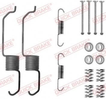 Ремк-т торм.колодок зад QUICK BRAKE 105-0825