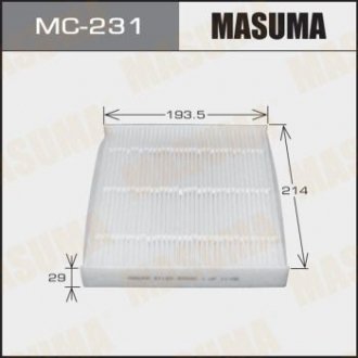 Салонный фильтр AC-108E (1/40) MASUMA MC231 (фото 1)
