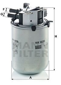 Фильтр топливный MANN WK9039