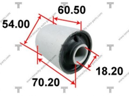 Сайлентблок рычага mazda telstar 93-97 TENACITY AAMMA1016