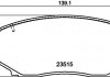 Колодки тормозные дисковые передние PAJERO SPORT III KS_ (15-) (NP3037) NISSHINBO